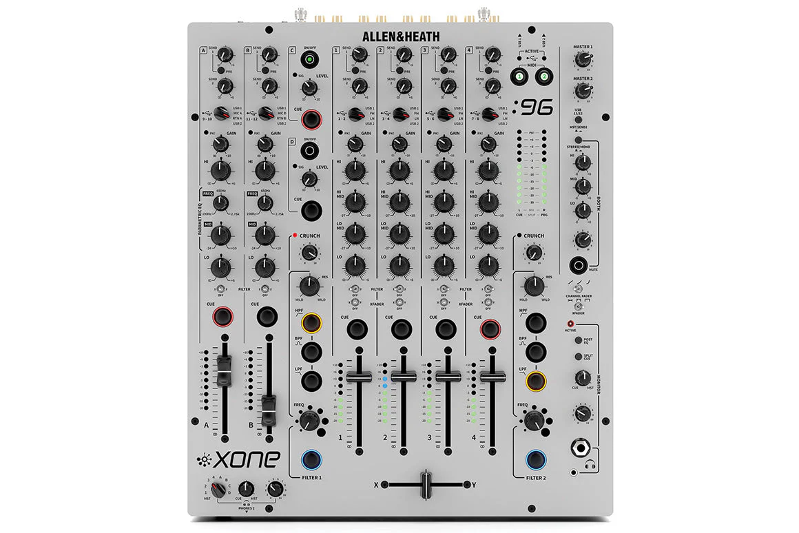 Allen & Heath Xone:96 Analogue DJ Mixer with Dual Audio Interface - Image 4