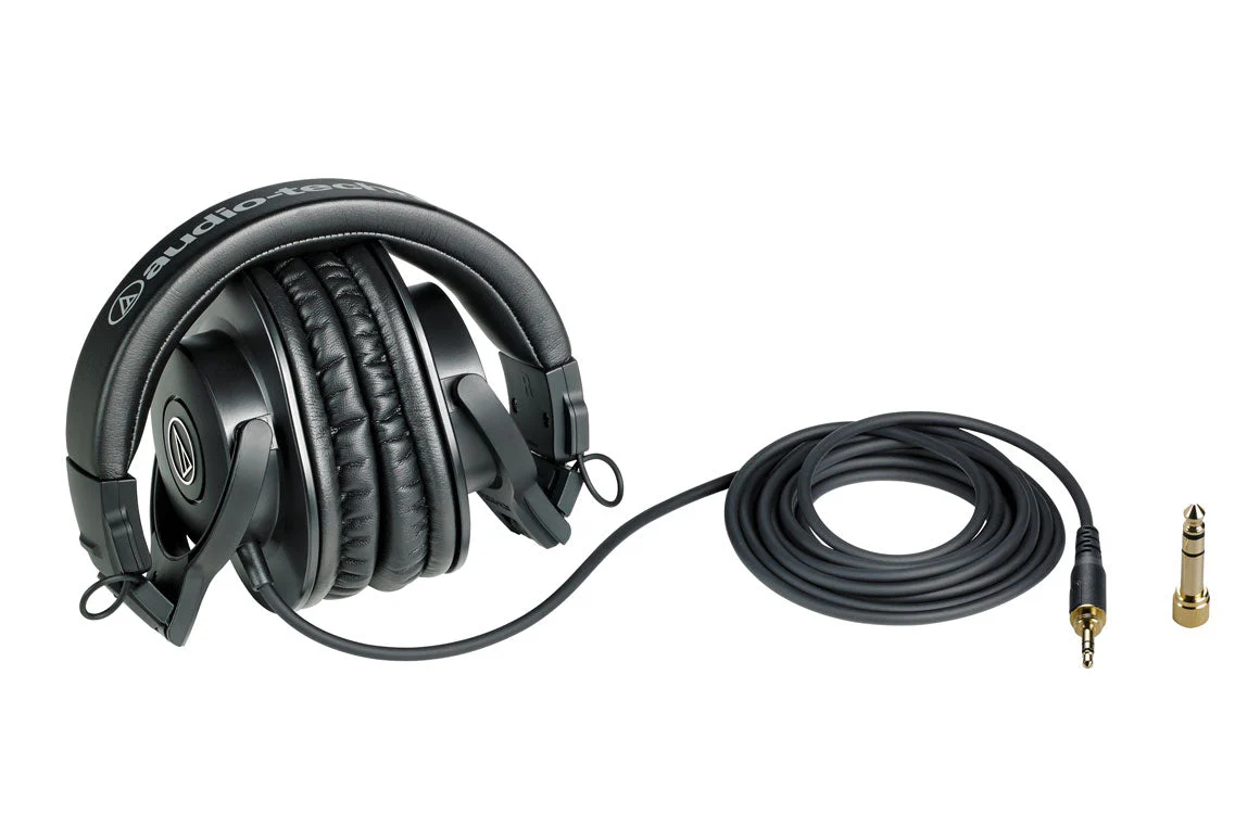 Audio-Technica ATH-M30x Closed Ear Monitoring Headphones - Image 3