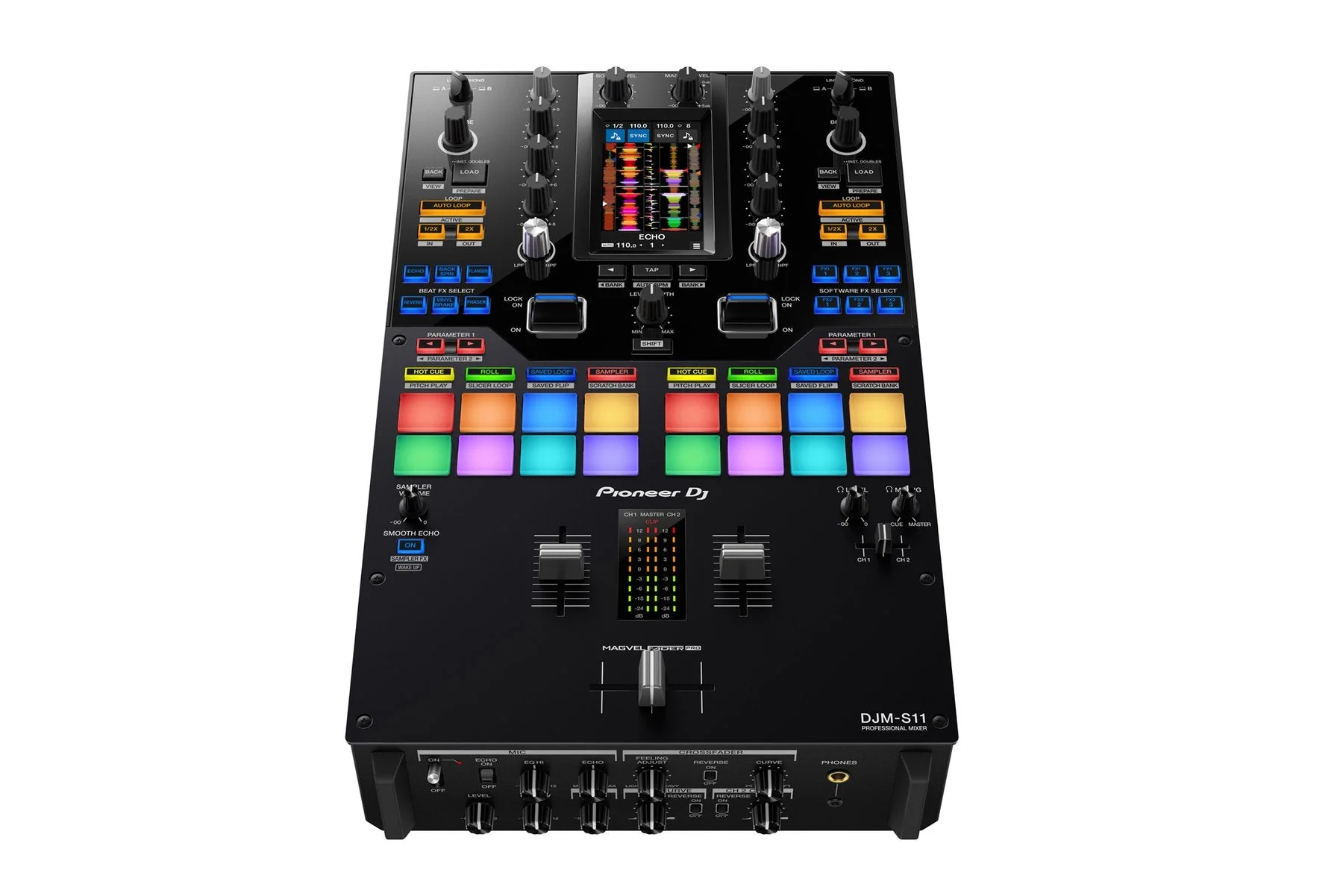 Pioneer DJM-S11 DJ Mixer + Free Chroma Caps - Image 4