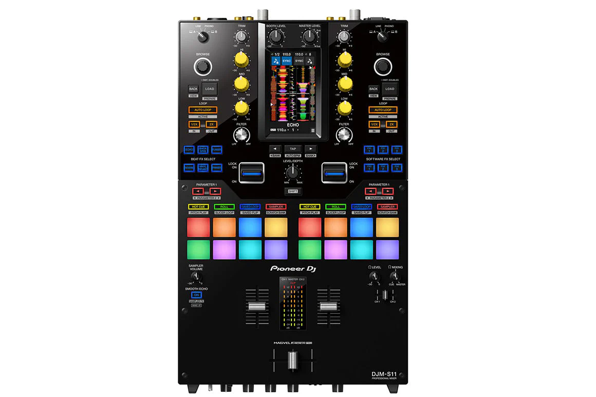 Pioneer DJM-S11 DJ Mixer + Free Chroma Caps - Image 8