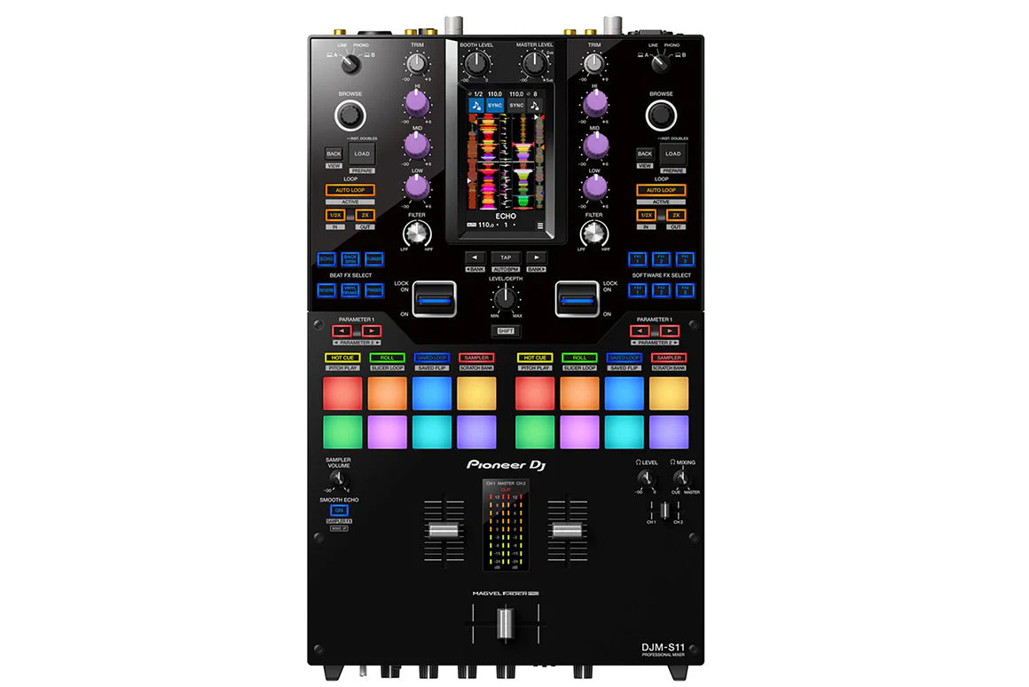 Pioneer DJM-S11 DJ Mixer + Free Chroma Caps - Image 9